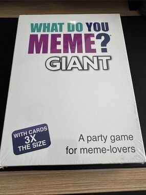 Giant What do you MEME? Card Game  Sealed New